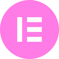 Elementor Logo Symbol White
